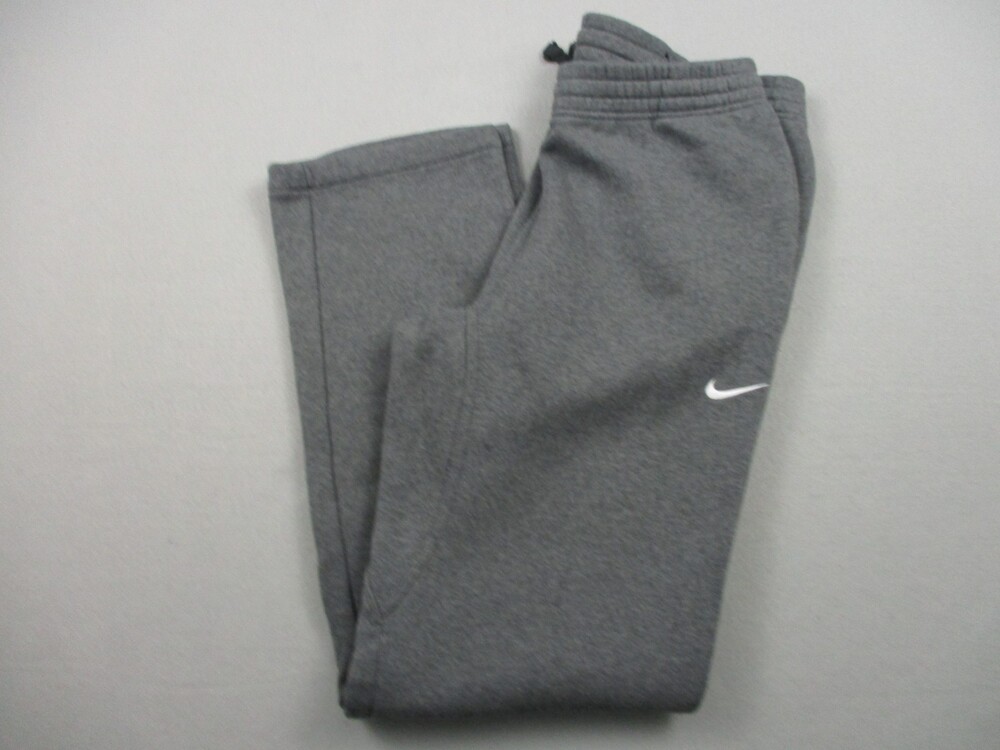 Nike Pants Men Extra Large Gray Solid Straight Club Fleece Sweatpants Sports XL